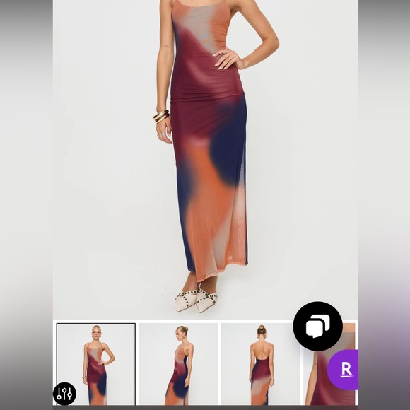 NWT Princess Polly Amoret Maxi Dress - Picture 2 of 3